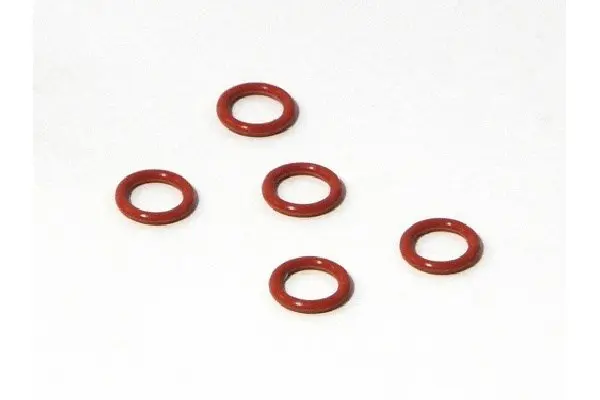 HPI Racing Silicone O Ring Ss-045 4.5 X 6.6Mm (Red)(5Pcs)