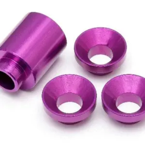HPI Racing Spacer Set for Clutch Bell Holder (Purple)