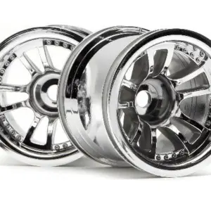 HPI Racing Split 5 Truck Wheel (Chrome/2Pcs)