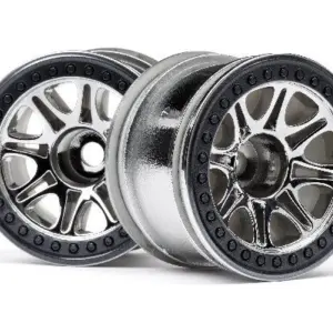 HPI Racing Split 8 Truck Wheel (Chrome/2Pcs)