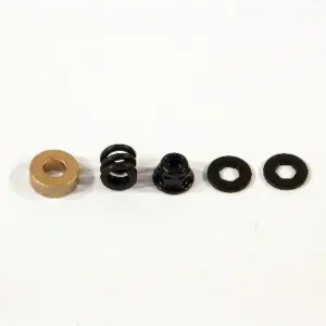 HPI Racing Spring 4.9X8X7Mm W. WSHR 4.3X10X1.0Mm Hex -BLK Set