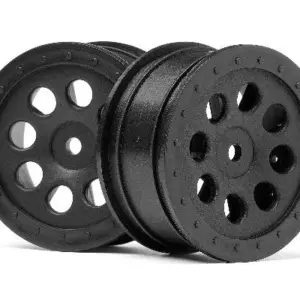HPI Racing St-8 Wheel Black (0Mm Offset/2Pcs)
