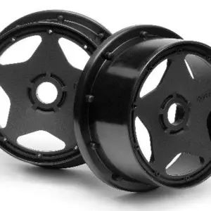 HPI Racing Super Star Wheel Black Front (120X60Mm/2Pcs)