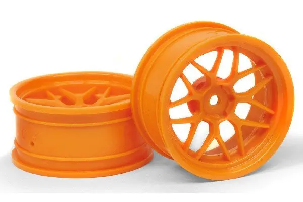 HPI Racing TECH 7 WHEEL ORANGE (6mm/2pcs)