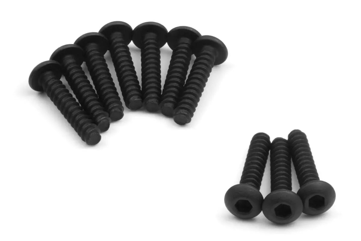 HPI Racing TP. BUTTON HEAD SCREW M3x15mm (HEX SOCKET/10pcs)
