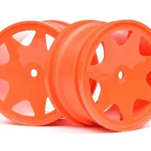 HPI Racing Ultra 7 Wheels Orange 35Mm (2Pcs)