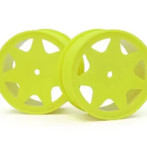 HPI Racing Ultra 7 Wheels Yellow 30Mm (2Pcs)