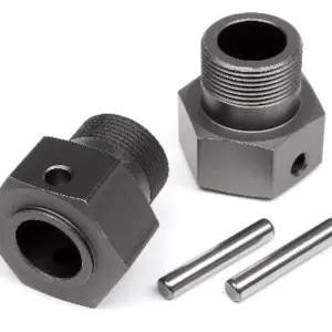 HPI Racing Wheel Hex Hub 24X27Mm (Gunmetal/2Pcs)