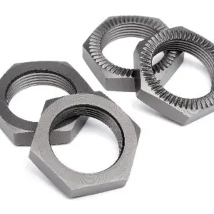 HPI Racing Wheel Nut 24Mm (Gunmetal/4Pcs)