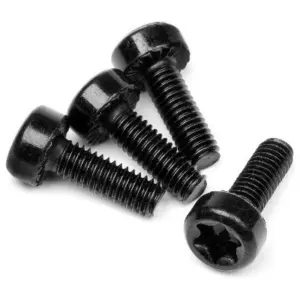 HPI Racing Wide Cap Head Torx Screw M4X12Mm (4Pcs)
