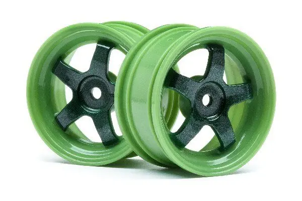 HPI Racing Work Meister S1 Wheel Green 26Mm (0Mm Os/2Pcs)
