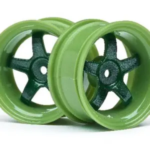 HPI Racing Work Meister S1 Wheel Green (6Mm Offset/2Pcs)