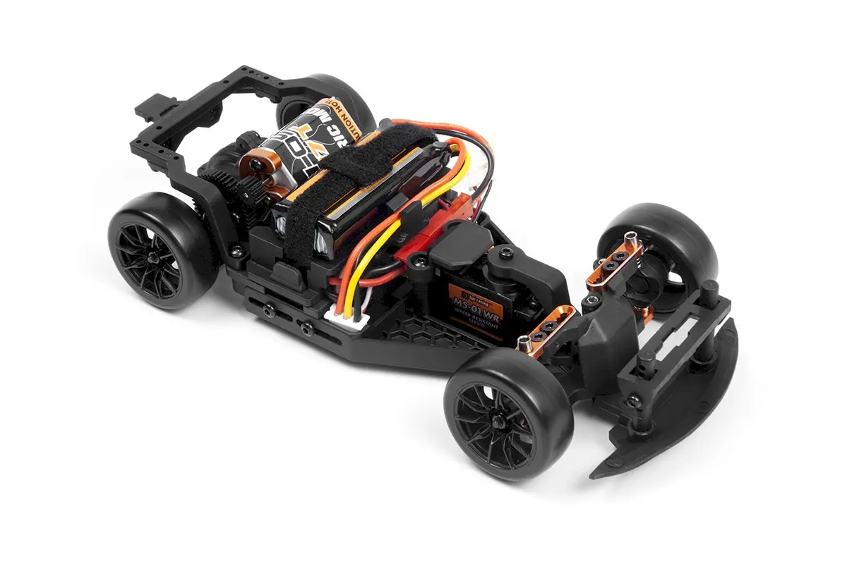 HPI Stage-D24 1:24 RWD drift chassis with SRL-805 electronics