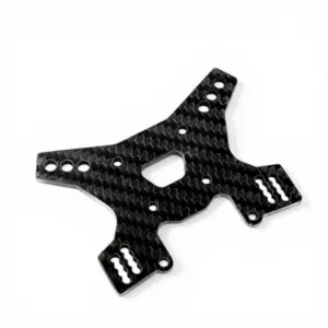 10001K 4mm Carbon Fiber CNC Front Shock Towers