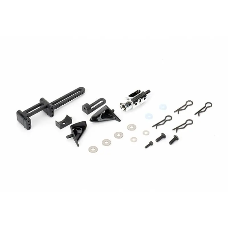 Louise RC Back Millor And Exhaust Pipe