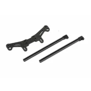 Louise RC Carbon Rear Shock Tower (for Sedan Body)
