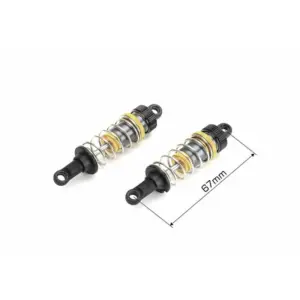 Louise RC Rally Aluminium-front SHOCKS-2PCS