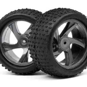 Maverick RC 1/18 TRUGGY WHEEL & TYRE ASSEMBLY (ION XT)