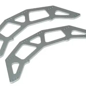 Maverick RC CHASSIS SIDE PLATE GUNMETAL 2PCS (SCOUT RC)