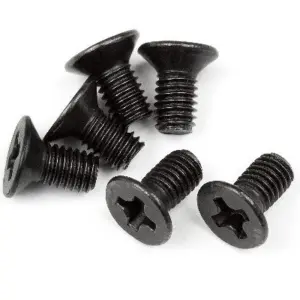 Maverick RC Flat Head Screw M3 X 6mm 6Pcs
