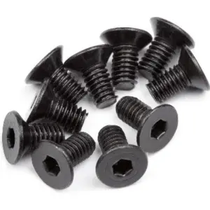 Maverick RC Flat Head Screw M4x8mm (12 Pcs)