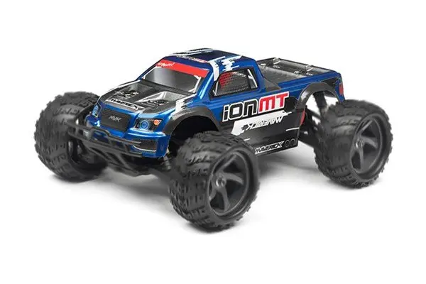 Maverick RC MONSTER TRUCK PAINTED BODY BLUE WITH DECALS ION MT