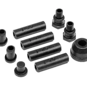 Maverick RC SUSPENSION PIN MOUNT /REAR HUB INSERTS & SHOCK MTS