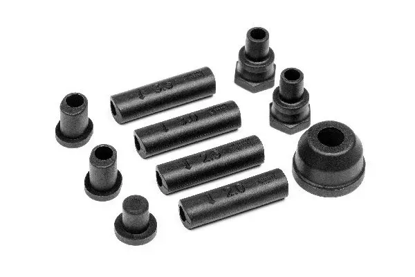 Maverick RC SUSPENSION PIN MOUNT /REAR HUB INSERTS & SHOCK MTS