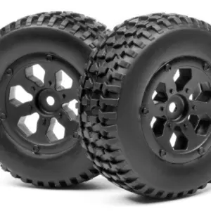 Maverick RC WHEEL AND TIRE SET (2PCS) (SC/DT)