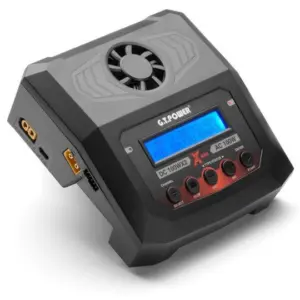 NULL g.t Power X2 Mini 100w 2 Port Fast Charger for Lipo, Li-on and Nimh Batteries