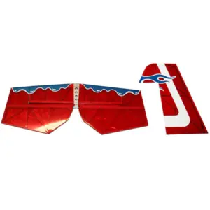 Precision Aerobatics Precision Aerobatic Addiction XL Tail Feathers - Red