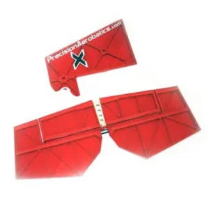Precision Aerobatics Precision Aerobatic Adx Tail Feathers - Red