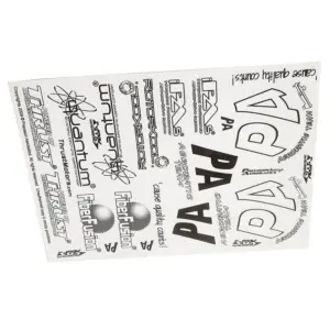 Precision Aerobatic Pa A4 Sticker Sheet