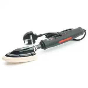 Prolux Digital Lcd Ceramic Mch Sealing Iron W/stand UK 3-PIN