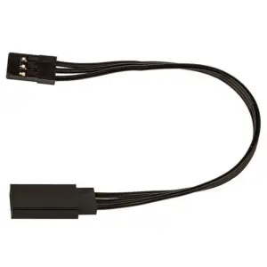 Reedy 125mm Servo Extension Wire Black (4.92IN)