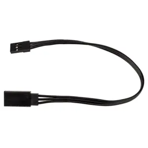 Reedy 175mm Servo Extension Wire Black (6.89IN)
