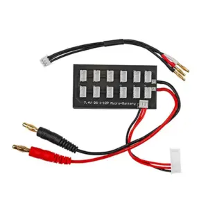 Reedy 2S Parallel Charging Board W/2MM Bullet Adapter