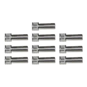 Reedy Grip Bullet Connectors Silver 5mm x 14mm (10)