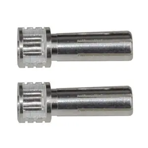 Reedy Grip Bullet Connectors Silver 5mm x 14mm (2)