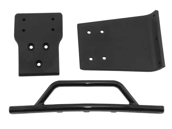 RPM Front Bumper & Skid Plate For Traxxas Slash 4x4 - Black