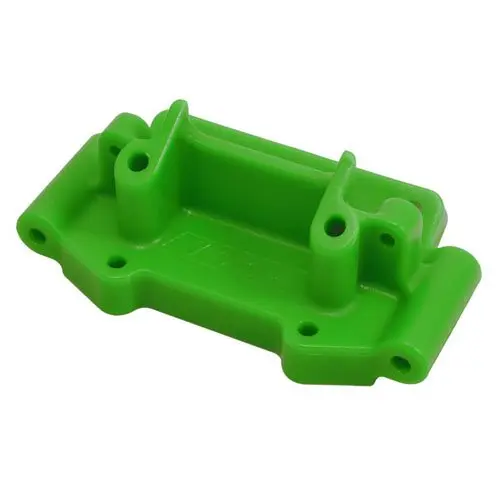 RPM Green Front Bulkhead For Traxxas 2WD Vehicles