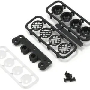 Light Canister Set For RPM Slash Front Bumpers - Black