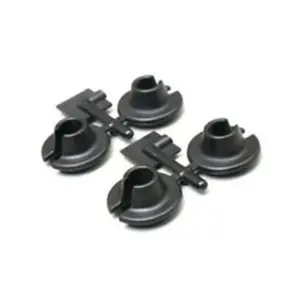 RPM Losi/traxxas/mgt/hpi Spring Cups - Black