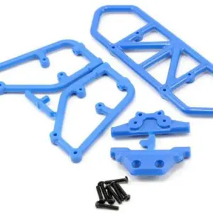 RPM Rear Bumper For Traxxas Slash 4x4 - Blue