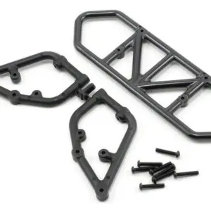 RPM Rear Bumper For Traxxas Slash - Black