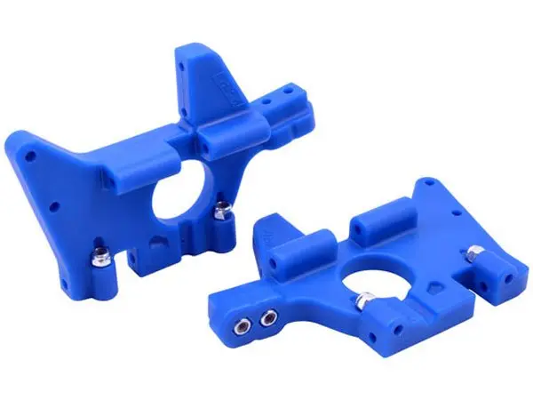 RPM T/e-maxx Front Bulkheads Blue