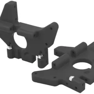 RPM T/e-maxx Rear Bulkheads Black