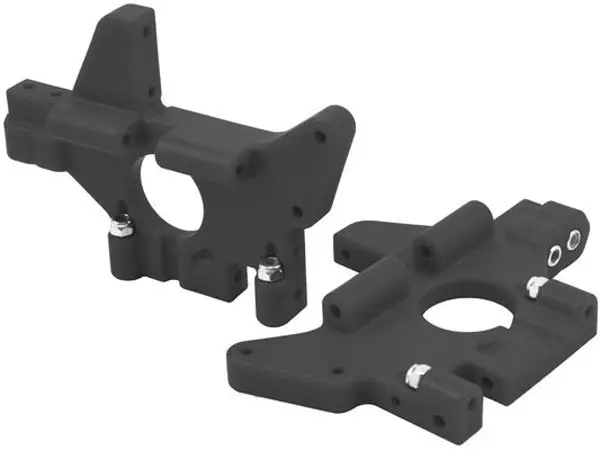 RPM T/e-maxx Rear Bulkheads Black