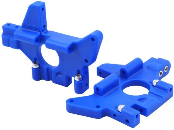 RPM T/e-maxx Rear Bulkheads Blue
