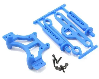 RPM T/e-maxx Shock Tower & Mounts - Blue